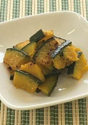 かぼちゃソテー(透析食)-レシピのメイン写真
