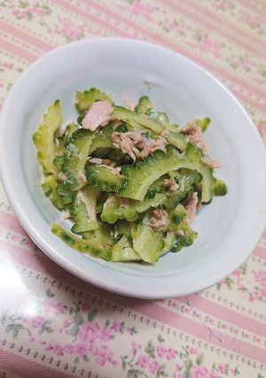 ゴーヤのツナクミン和え-レシピのメイン写真