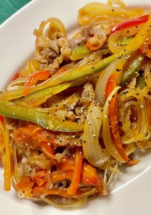 牛肉と春雨のトマト煮-レシピのメイン写真