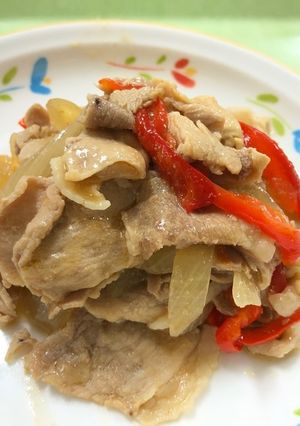 豚肉の甘酢炒め≪学校給食≫-レシピのメイン写真