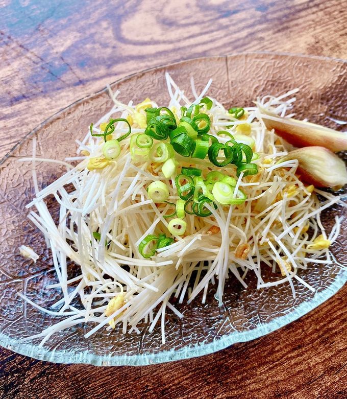 青森発♡津軽産の蕎麦もやしでサラダ by 横浜発国際料理教室