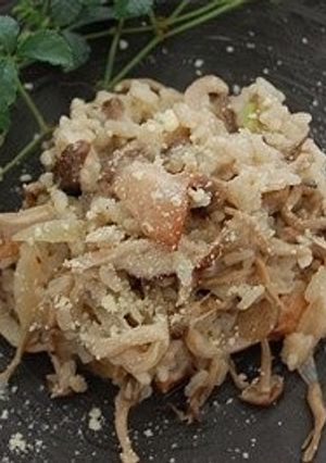 太陽の恵み☆きのこリゾット風-レシピのメイン写真
