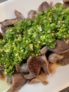 砂肝のネギ塩ダレ乗せ-レシピのメイン写真
