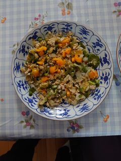 鶏むぬひき肉とあまり野菜炒め-レシピのメイン写真
