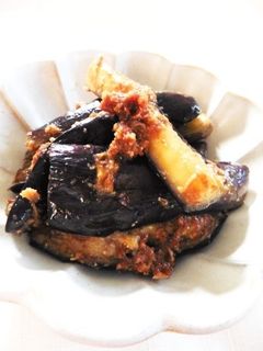 焼きナスの生姜みそだれ和え-レシピのメイン写真