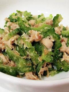 苦くない!ゴーヤとツナの和え物-レシピのメイン写真