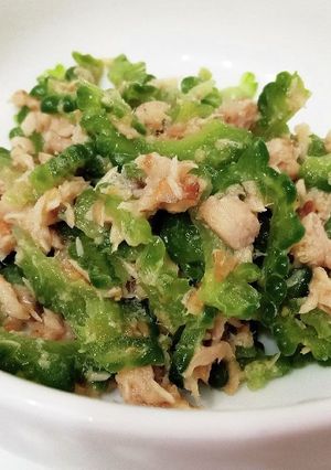 苦くない！ゴーヤとツナの和え物-レシピのメイン写真