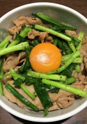 我が家の丼　ガッツリ【スタミナ丼】-レシピのメイン写真