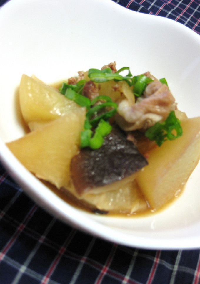 大根と豚肉の中華風こっくり煮込み。-レシピのメイン写真