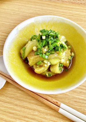 レンジで作る 無限!茄子ナムル-レシピのメイン写真