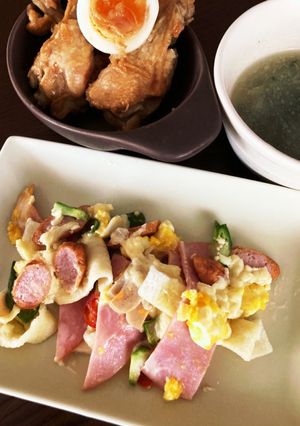 余った食パンでなんちゃってピザ-レシピのメイン写真