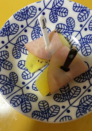 ゴールドキウイとハムの爽やか巻き-レシピのメイン写真