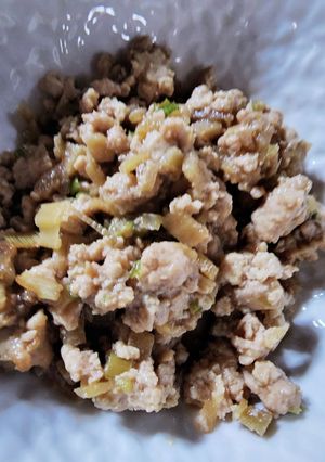 豆腐入り鳥そぼろ-レシピのメイン写真