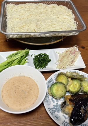 明太豆乳ソーメン-レシピのメイン写真