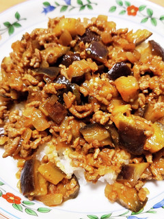 【あさイチ】なすたっぷりキーマカレー-レシピのメイン写真