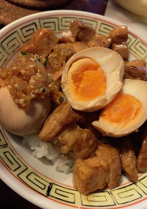 我が家の丼#お手軽ルーローハン-レシピのメイン写真