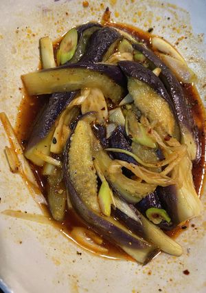 蒸しナスのヨダレ鶏風-レシピのメイン写真