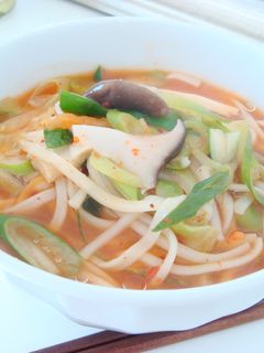 煮込みキムチうどん-レシピのメイン写真