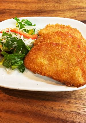 ハムカツinチーズ-レシピのメイン写真