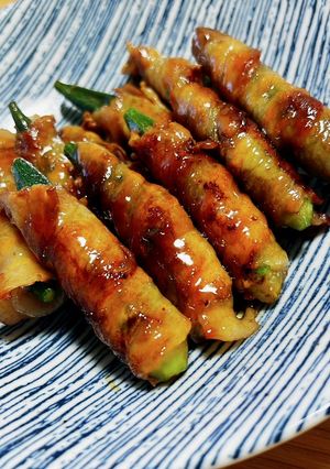 オクラ肉巻き☆簡単-レシピのメイン写真