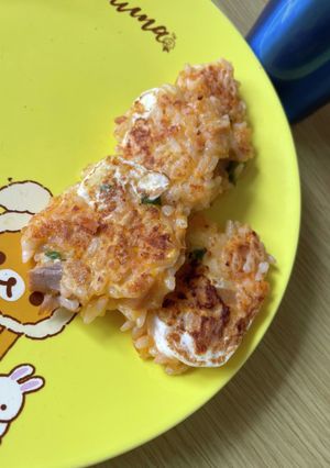 オムライス風おやき-レシピのメイン写真