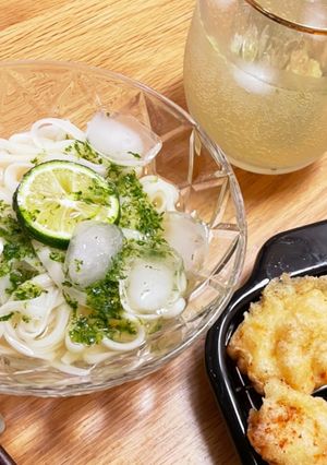 さっぱり！すだちうどん★素麺パスタでも-レシピのメイン写真