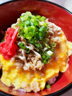 かんたん☆てり玉そぼろ丼-レシピのメイン写真