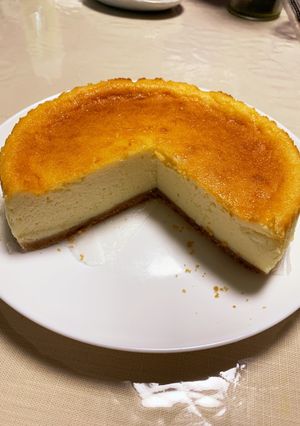 ニューヨークチーズケーキ　１８cm型-レシピのメイン写真
