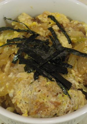 ヒレカツ丼-レシピのメイン写真