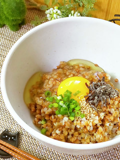 そばの実の冷製卵かけご飯-レシピのメイン写真