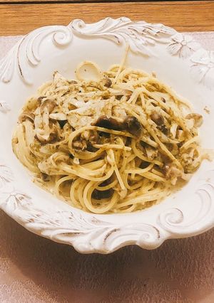 のりバタークリームパスタ-レシピのメイン写真