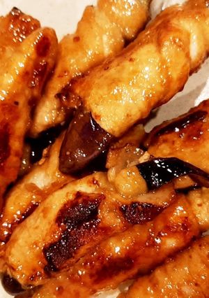 簡単！茄子嫌いも好物に！茄子の肉巻き-レシピのメイン写真