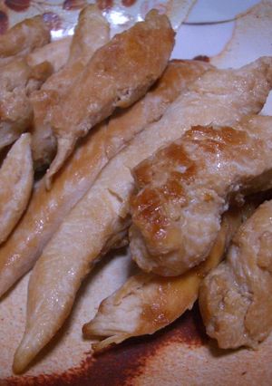 簡単♪ささ身のにんにく醤油焼き-レシピのメイン写真