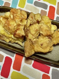 超簡単☆さつま揚げとささみのかき揚げです-レシピのメイン写真