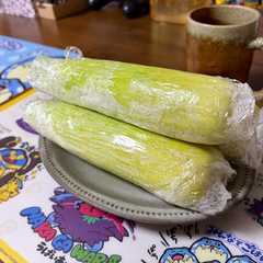 รูปของ 基本のレンチンとうもろこし