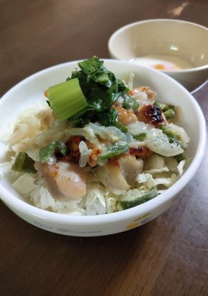 旨々！塩味の焼き鳥丼-レシピのメイン写真