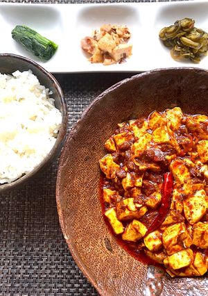唐辛子の旨味と辛味で麻婆豆腐-レシピのメイン写真