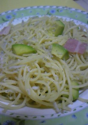 アボガドとしらすのあっさりパスタ-レシピのメイン写真
