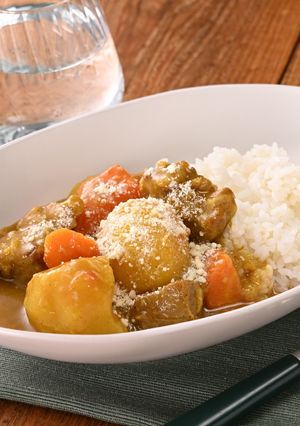 チーズでまろやかポークカレー-レシピのメイン写真