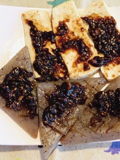 クルミと胡麻薫る、豆腐と蒟蒻の赤味噌田楽-レシピのメイン写真