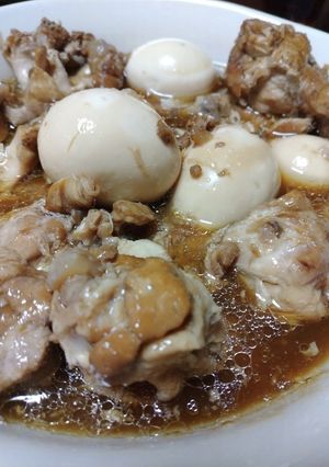 手羽元の甘酢煮を圧力鍋で-レシピのメイン写真
