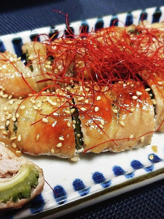 ゴーヤ消費に!ゴーヤの豚肉巻き-レシピのメイン写真
