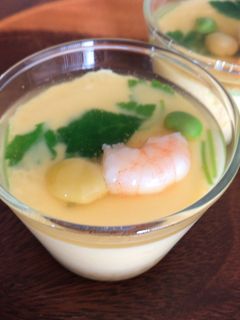 白だしで茶碗蒸しの上のあん-レシピのメイン写真