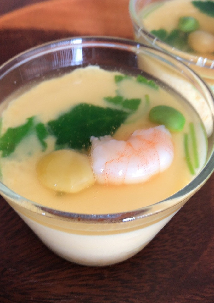白だしで茶碗蒸しの上のあん-レシピのメイン写真