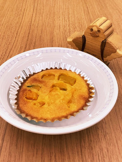 【大崎市】かぼちゃ蒸しパン【学校給食】-レシピのメイン写真