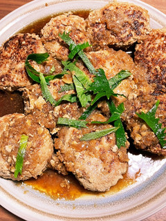 ポン酢で豚ひき肉のつくね-レシピのメイン写真