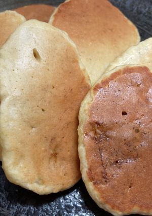 離乳食後期　オートミール入りパンケーキ-レシピのメイン写真