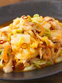 ピリ辛!豚バラの白菜旨味炒め-レシピのメイン写真