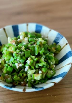 オクラの冷やし中華ダレ-レシピのメイン写真