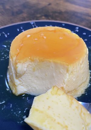 お鍋で蒸す！喫茶店の固めプリン-レシピのメイン写真
